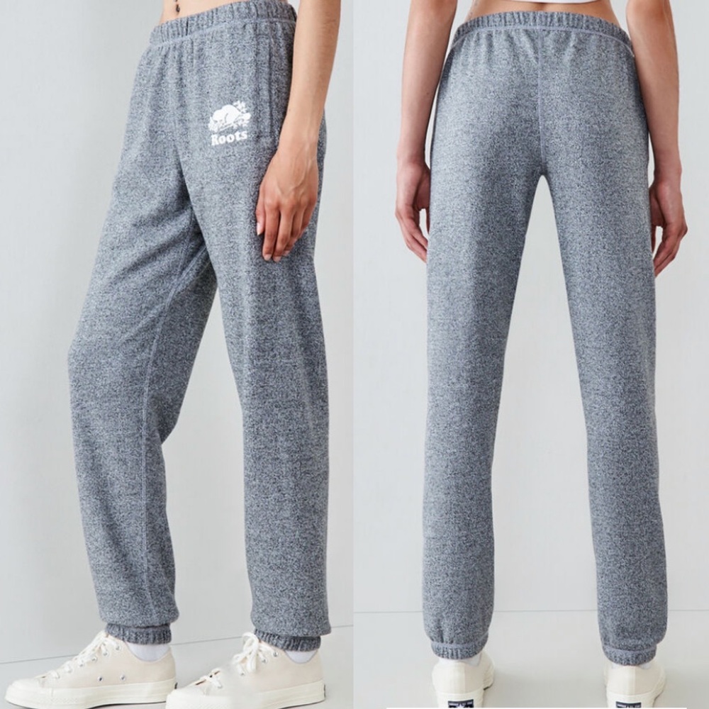 Roots Original Sweatpant Regular fit Salt Pepper size Small